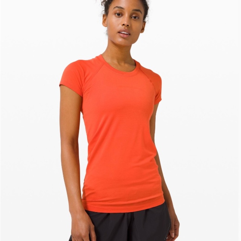 Orange Lululemon Swiftly Tech